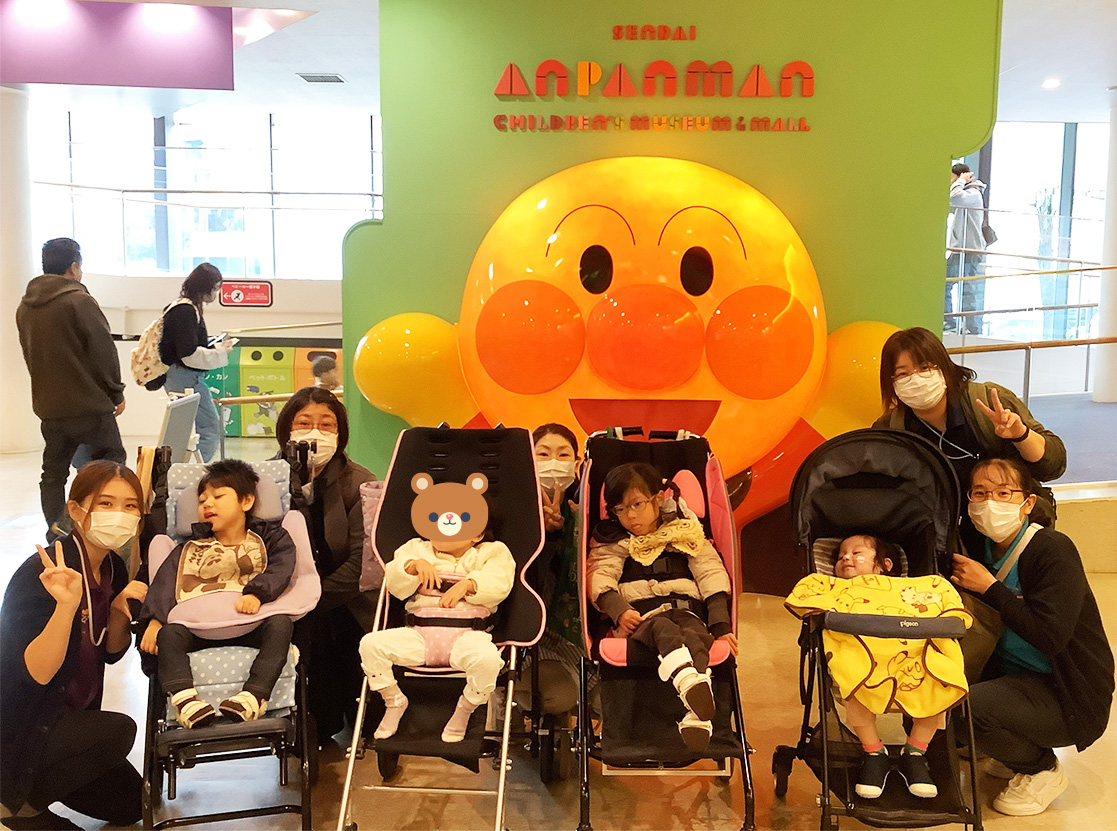 アンパンマンミュージアム集合写真