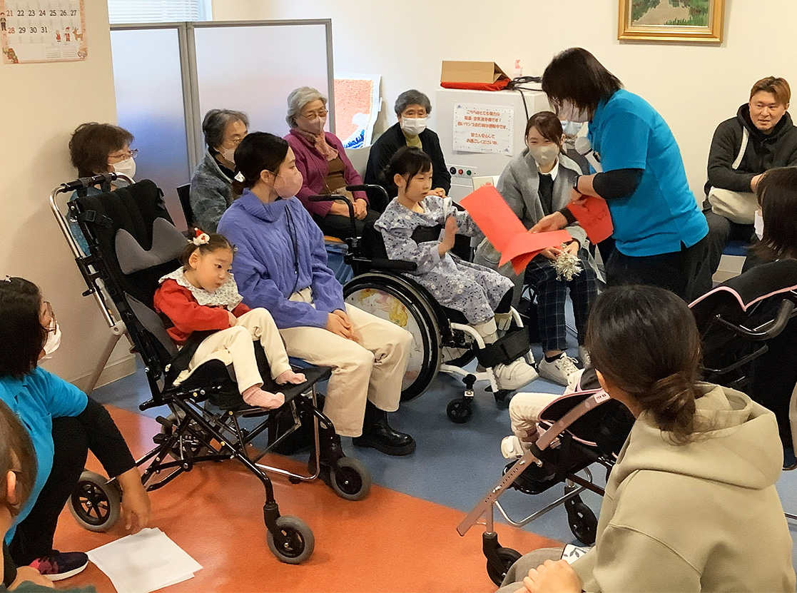 ゲームをする様子