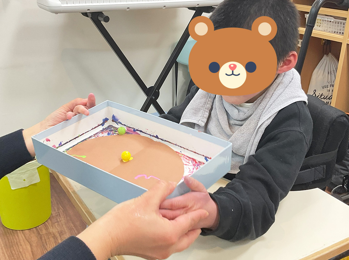 バレンタイン制作の様子2